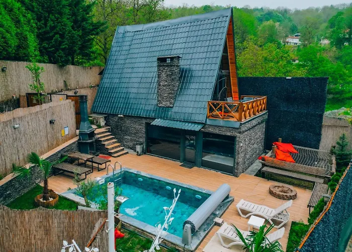 Sakarya Memnuniye De 3 Oda1 Salon Oezel Havuzlu-jakuzili-soemineli-korunakli 8 Kisilik بيت للعطل سبانجا